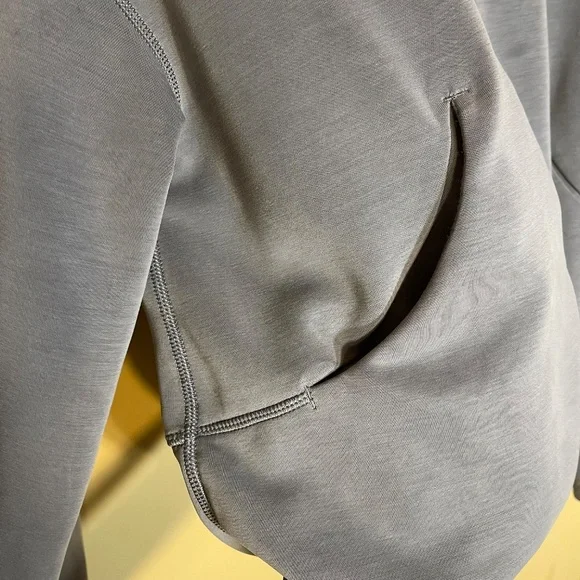 lululemon athletica Gray Hooded Jacket